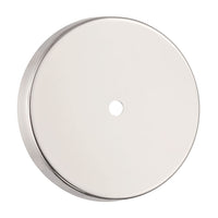 15.25'' Adabella Polished NickelClear 3 Light Semi-Flush Mount