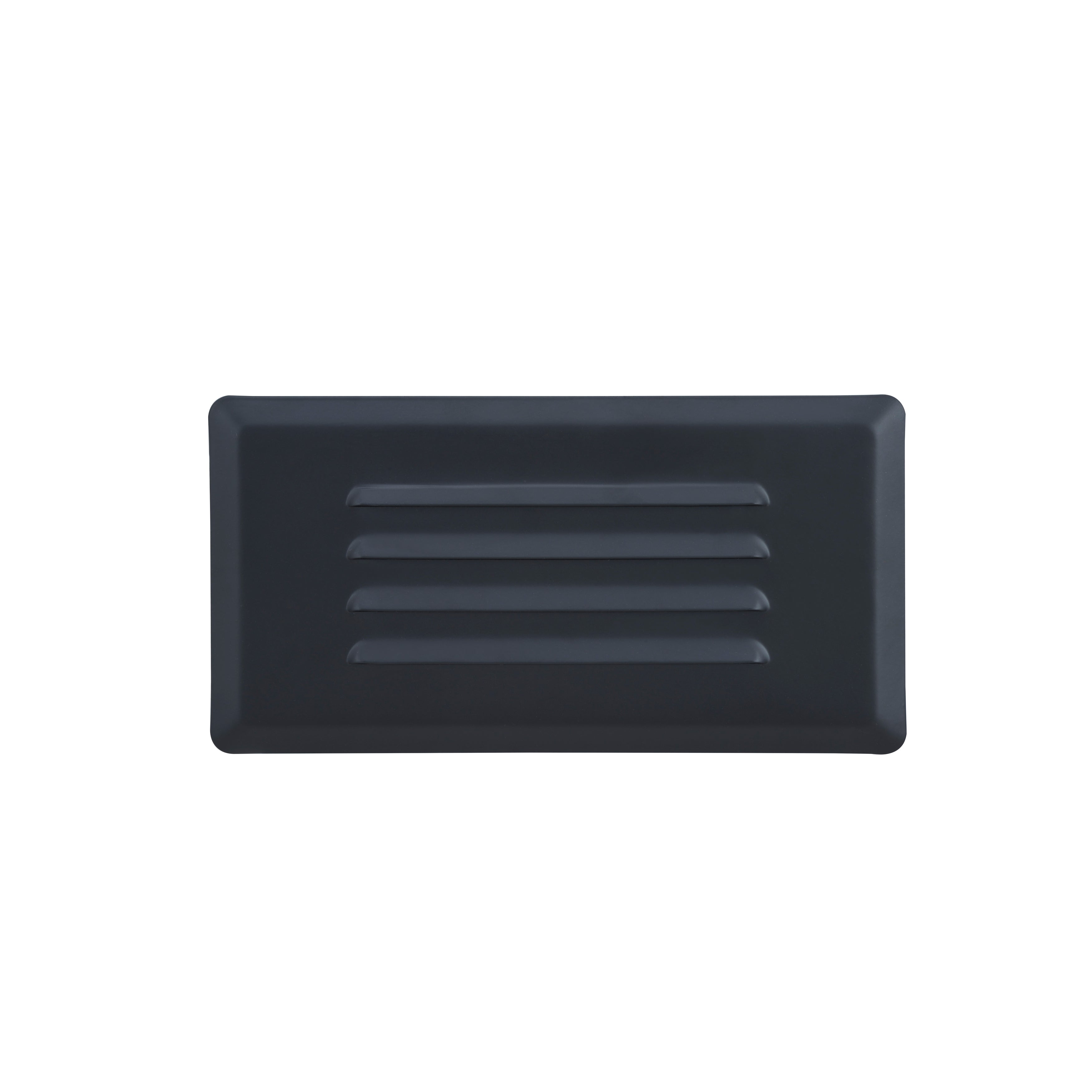 9.25-inch Black Outdoor Step Light
