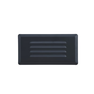 9.25-inch Black Outdoor Step Light