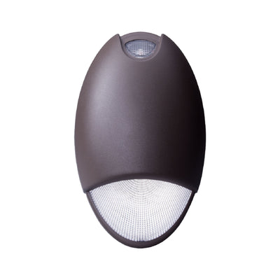 6.5-inch Oil Rubbed Bronze Outdoor Emergency Light