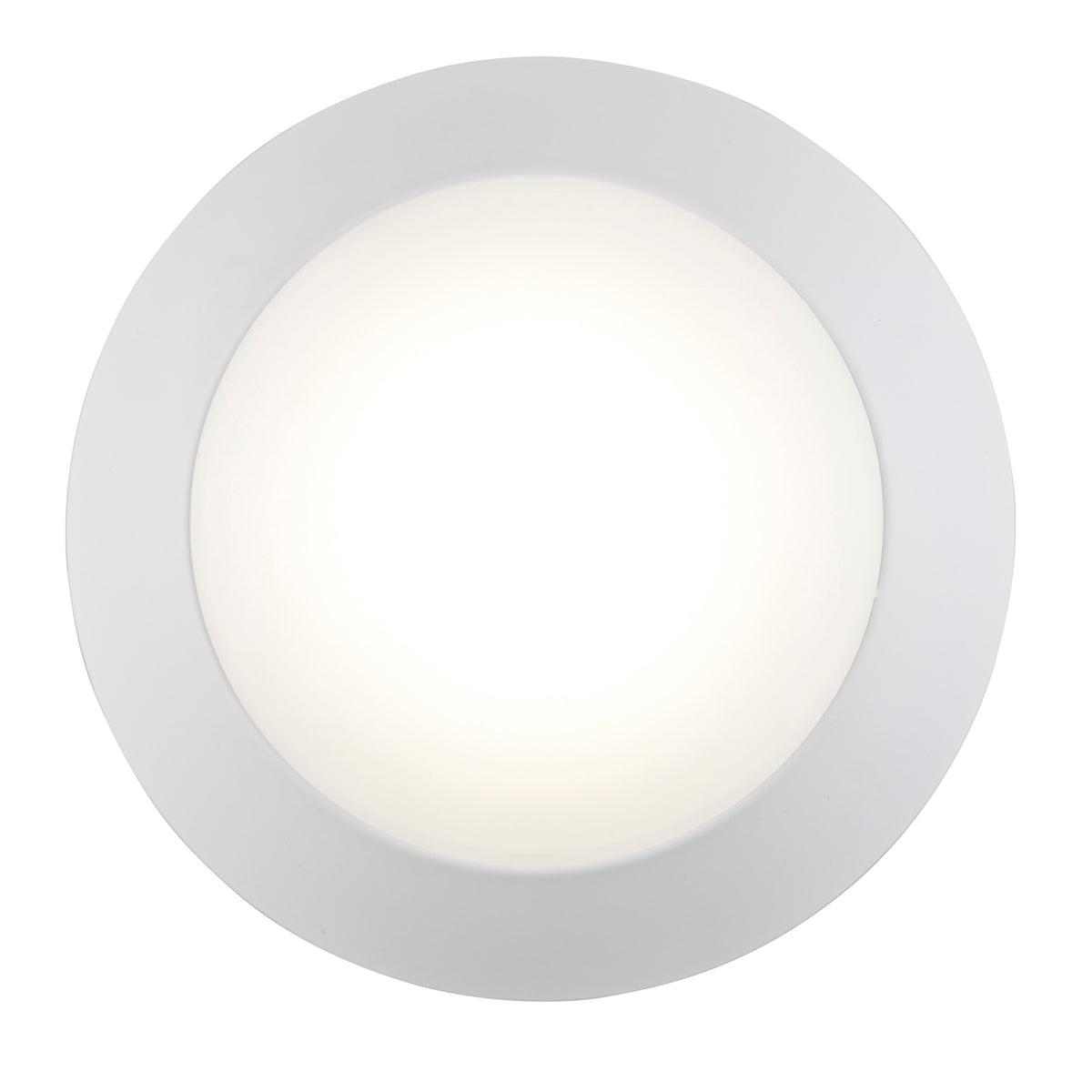 9-inch White Wall Light with 3000K Light