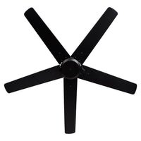 52 Inch Aldea VI AC Matte Black Indoor 5-Blade Ceiling Fan Reversible