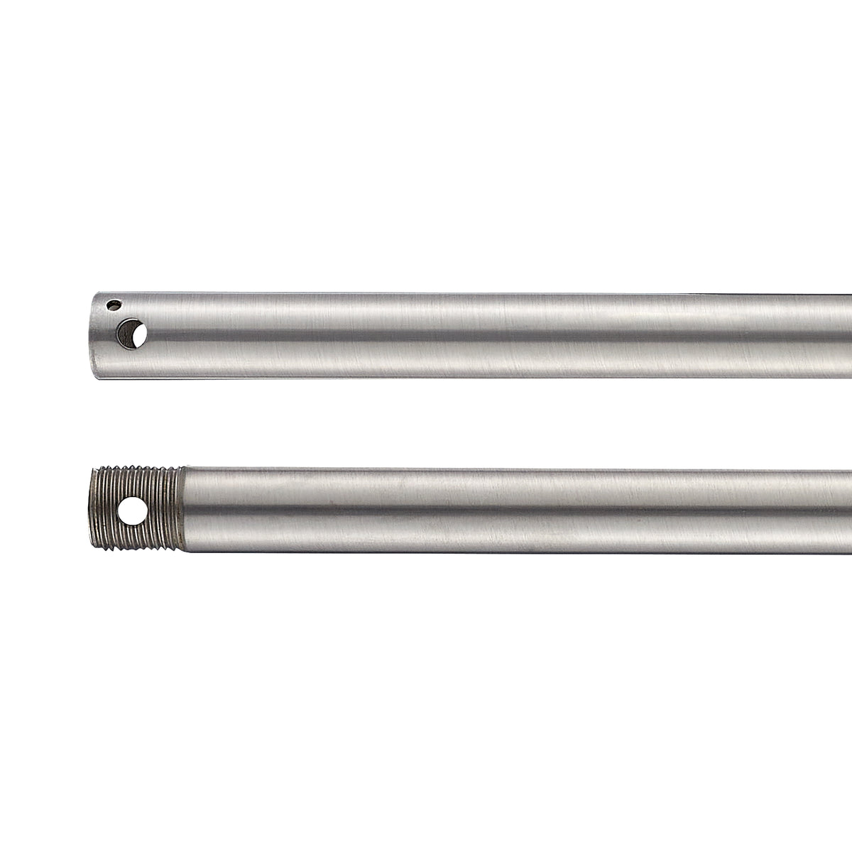 12-inch Brushed Nickel Fan Downrod
