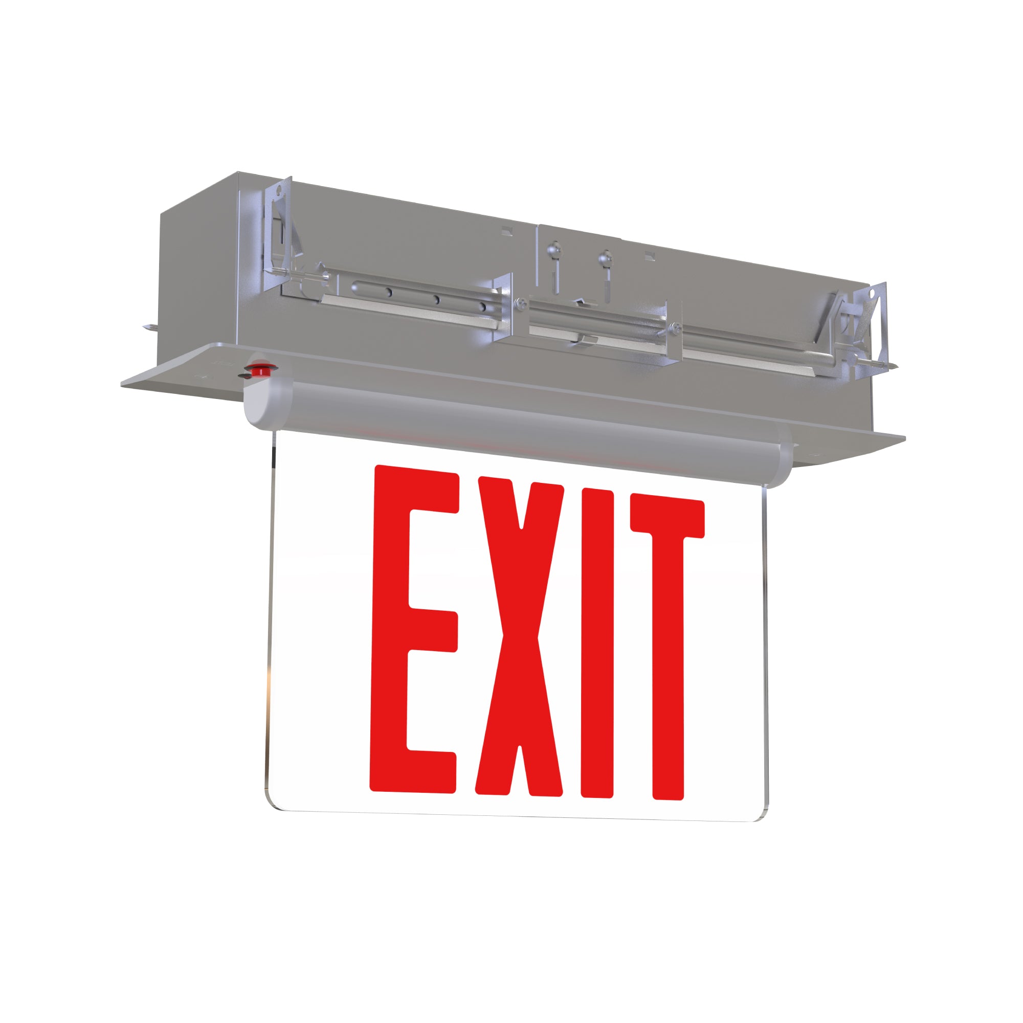 15.75-inch Red Single Face Exit Sign