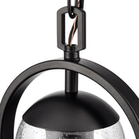 20'' Luxio Powder Coated Black 1 Light Hanging Lantern