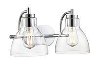 17.5'' Knightsdale Chrome 2 Light Bath Vanity