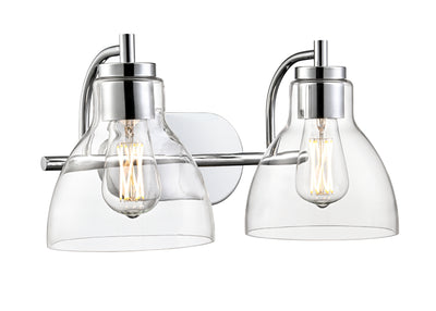 17.5'' Knightsdale Chrome 2 Light Bath Vanity