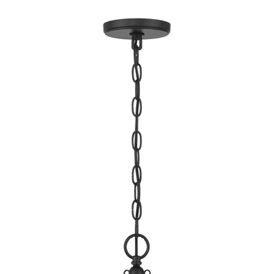 21.5'' Tresselle Matte Black 3 Light Pendant