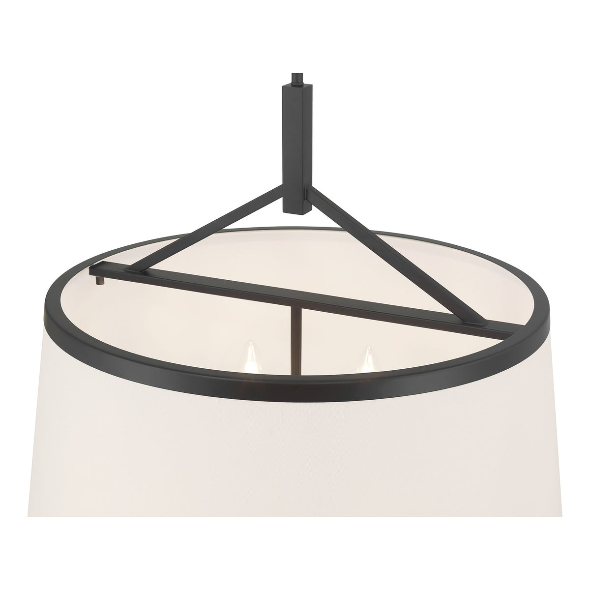 20.75'' Montrine Matte Black 6 Light Pendant