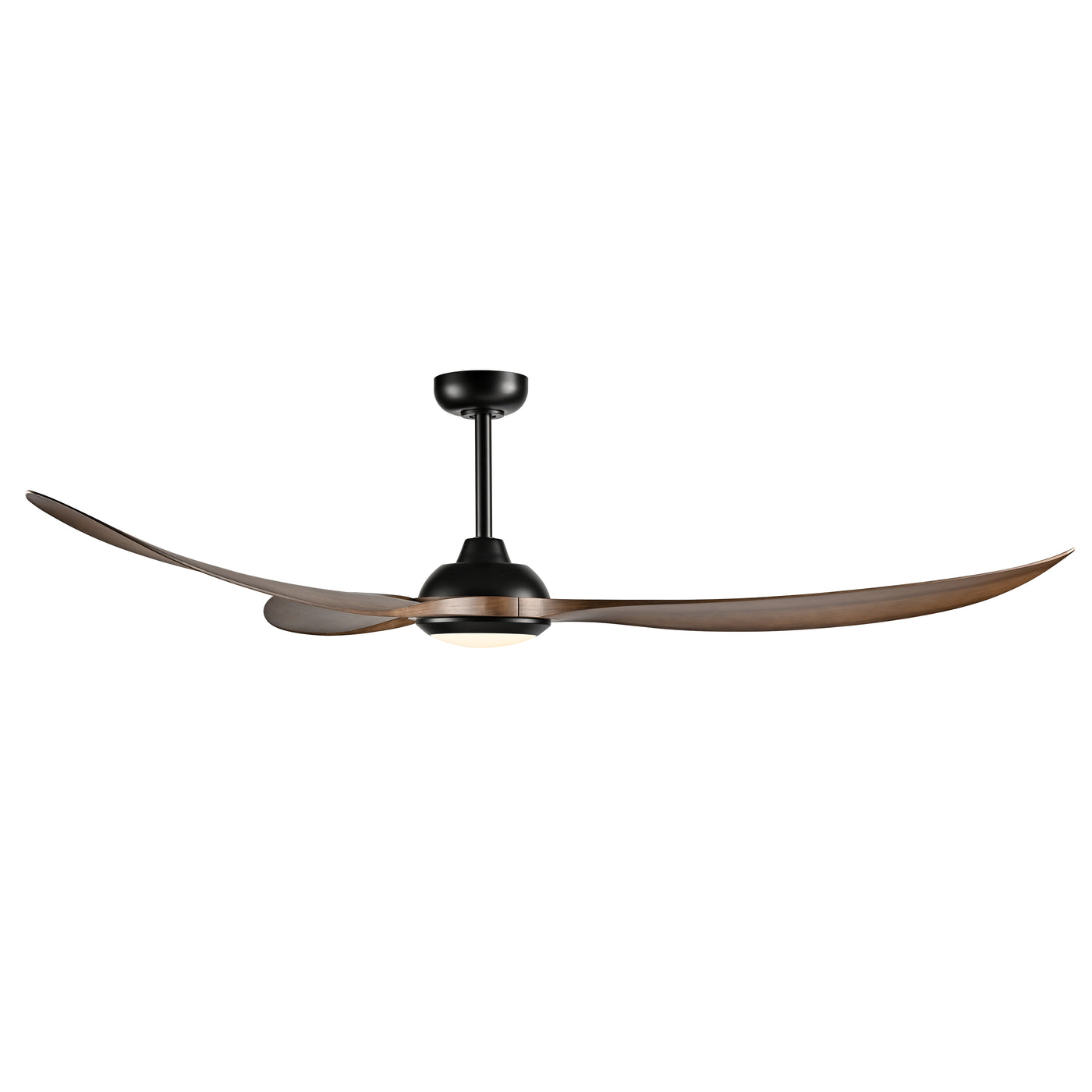 Wynleaf 72'' 3 Blades Matte Black Led Outdoor DC Ceiling Fan