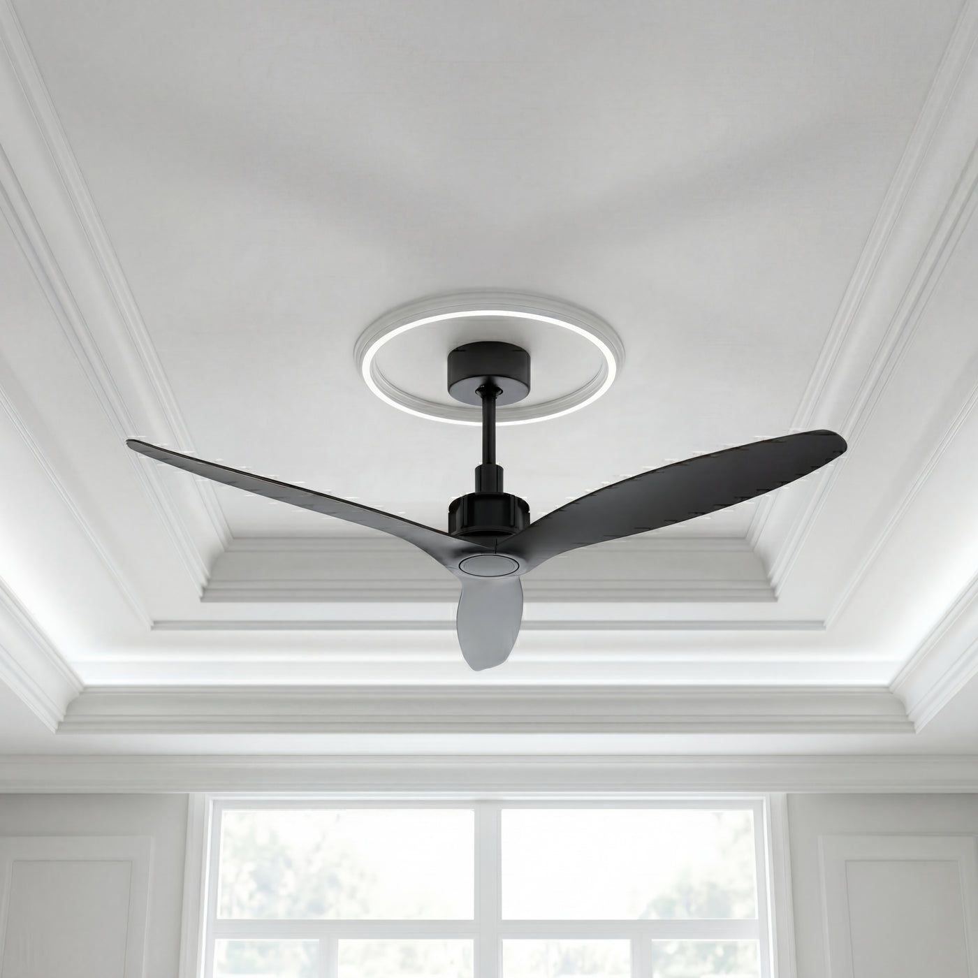 Viceroy 52 Inch Black Fan with Remote