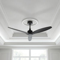 Viceroy 52 Inch Black Fan with Remote