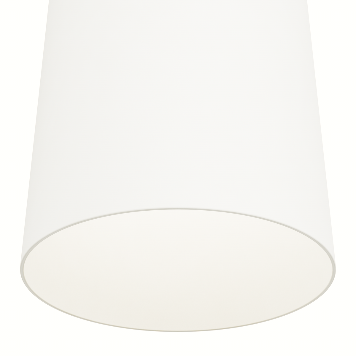 Canoga 6-inch White 3000K LED Flush Mount Ceiling Light with Metal Shade