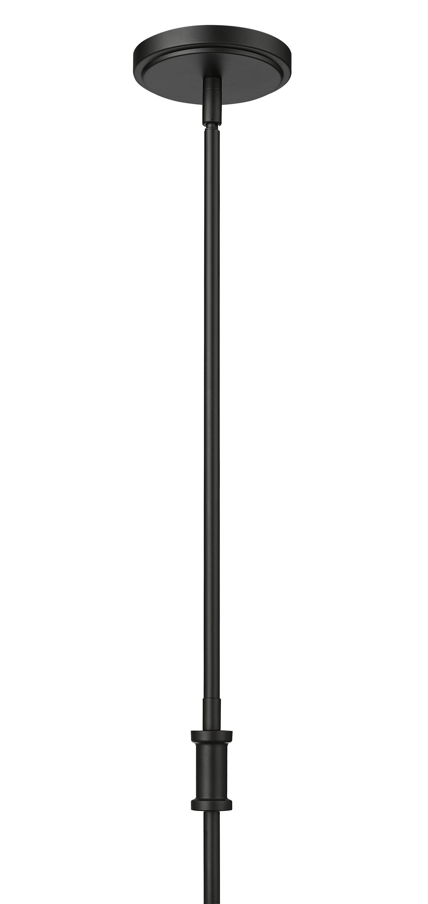 24'' Adorra Matte Black 3 Light Pendant