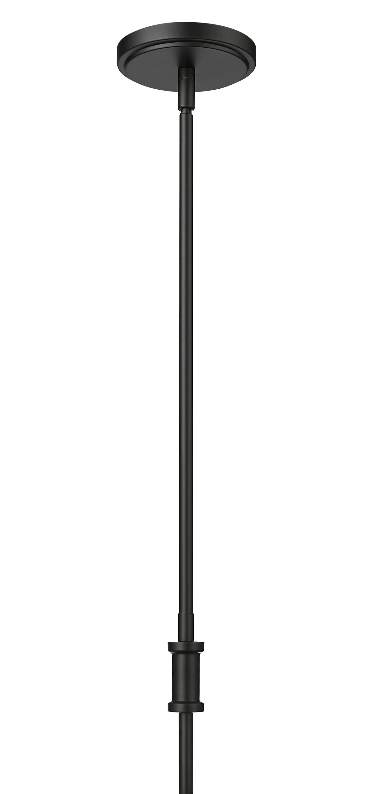24'' Adorra Matte Black 3 Light Pendant