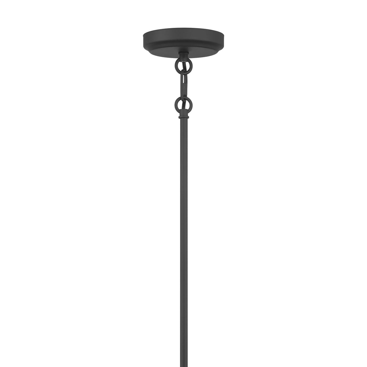7.5'' Miravelle Matte Black 1 Light Mini Pendant
