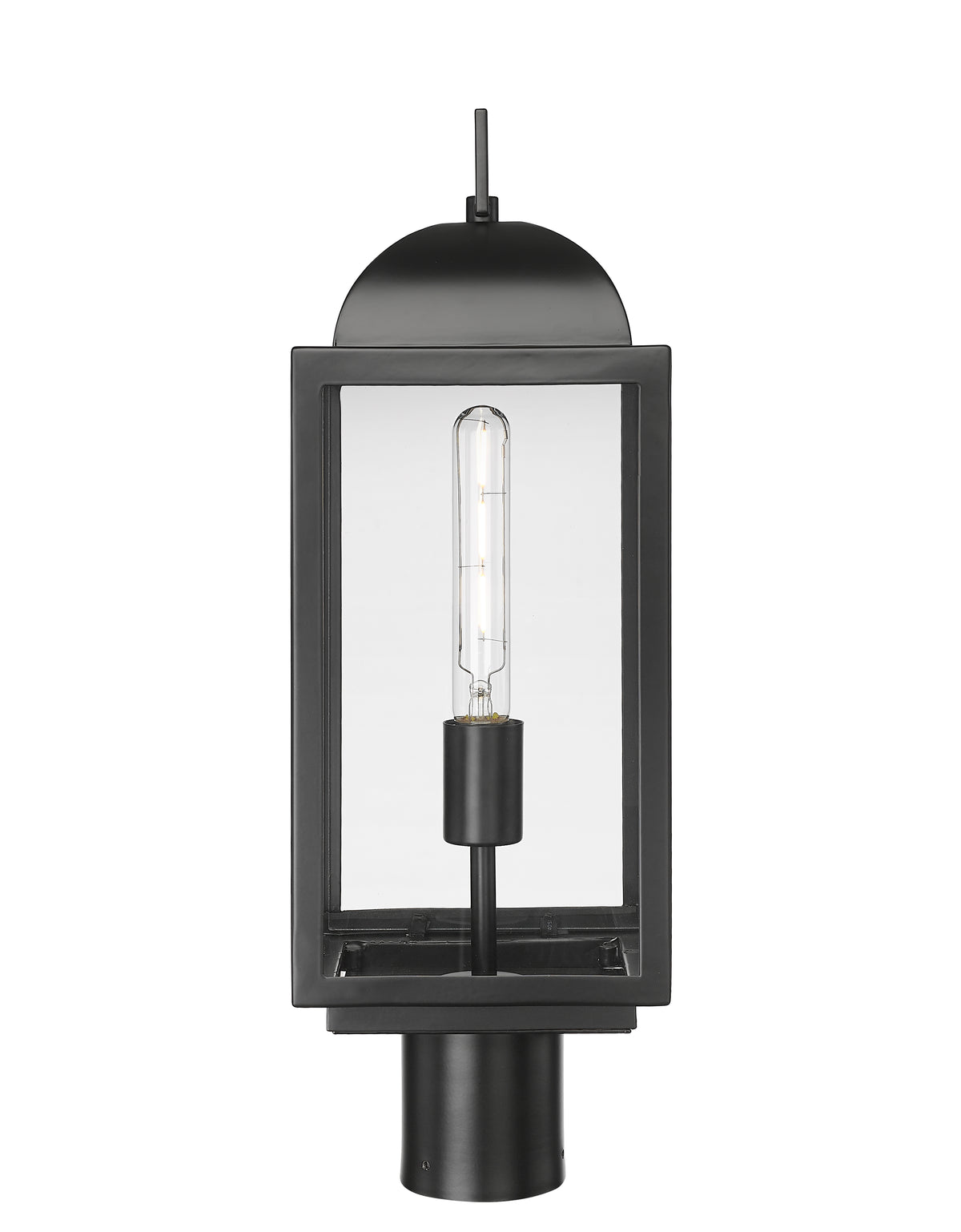 21.25'' Beaufort Powder Coated Black 1 Light Post Lantern