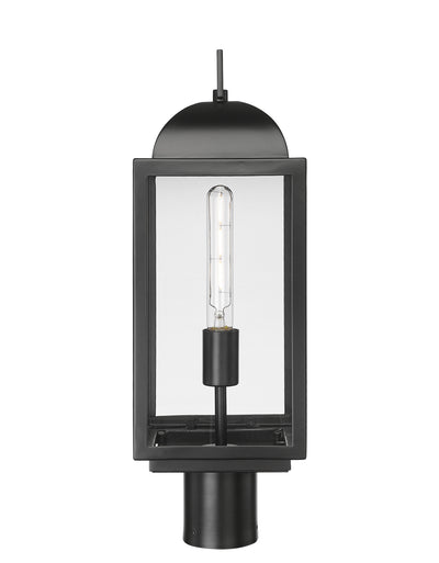 21.25'' Beaufort Powder Coated Black 1 Light Post Lantern