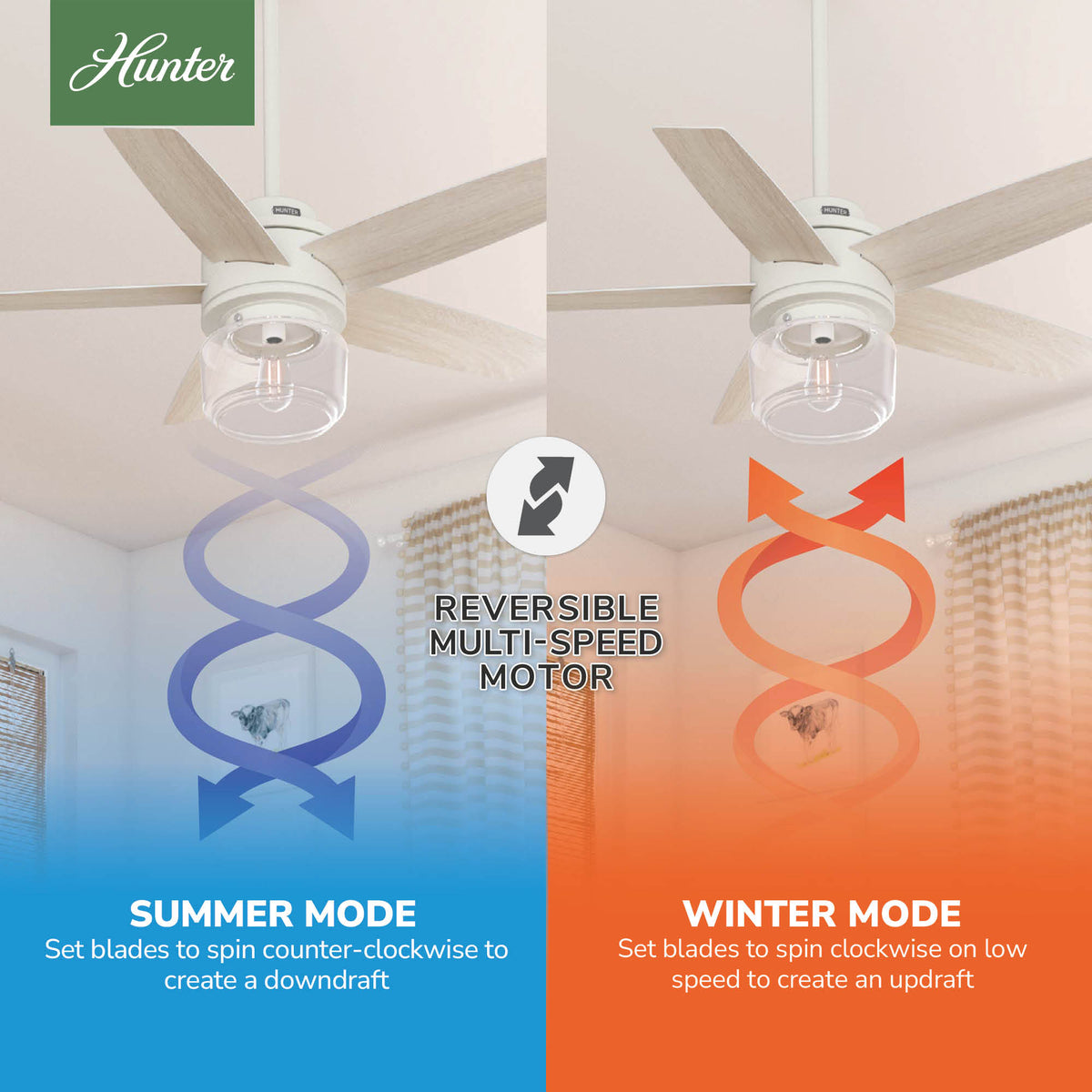 44 inch Margo Matte Black Ceiling Fan with LED Light Kit and Handheld Remote