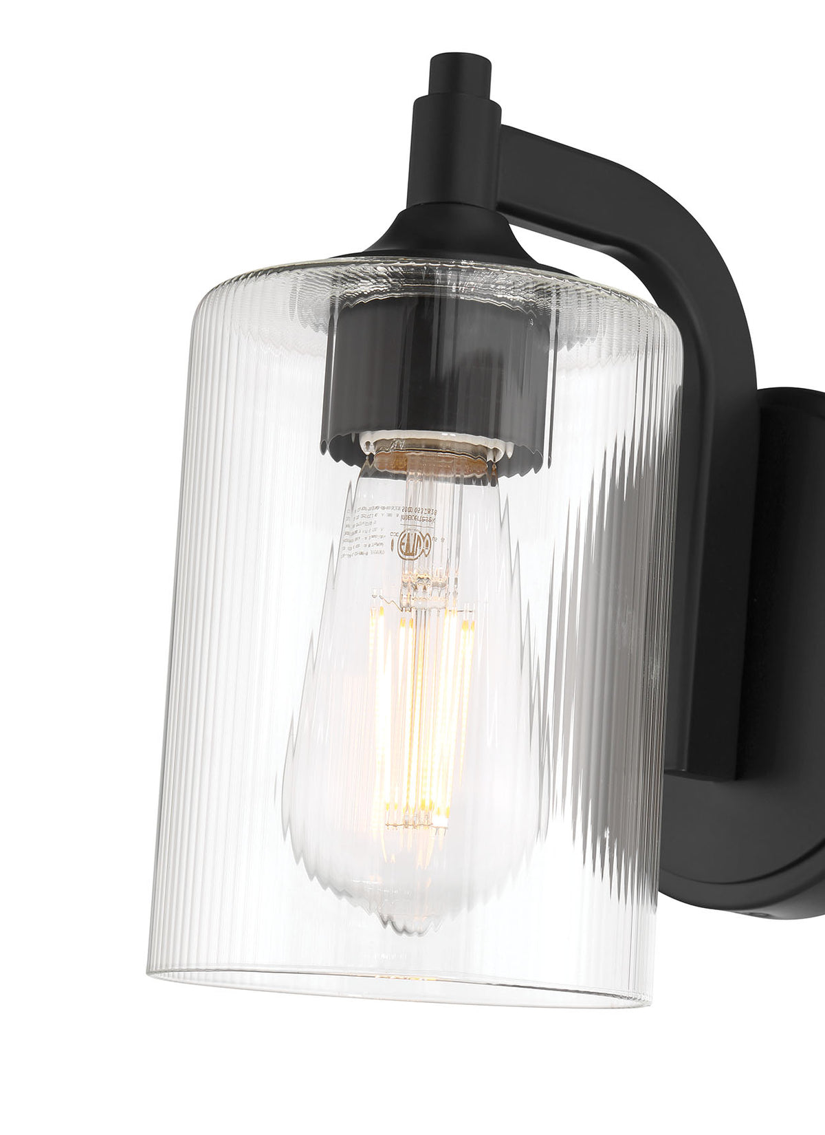 5'' Ryehouse Matte Black 1 Light Wall Sconce
