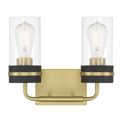 12'' Marbridge Vintage Brass 2 Light Bath Vanity