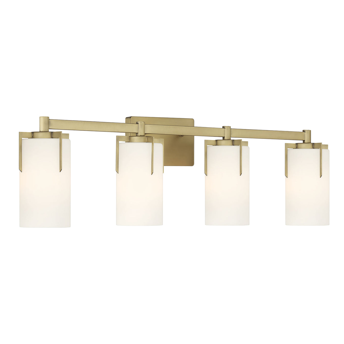 30.5'' Froselle Vintage Brass 4 Light Bath Vanity