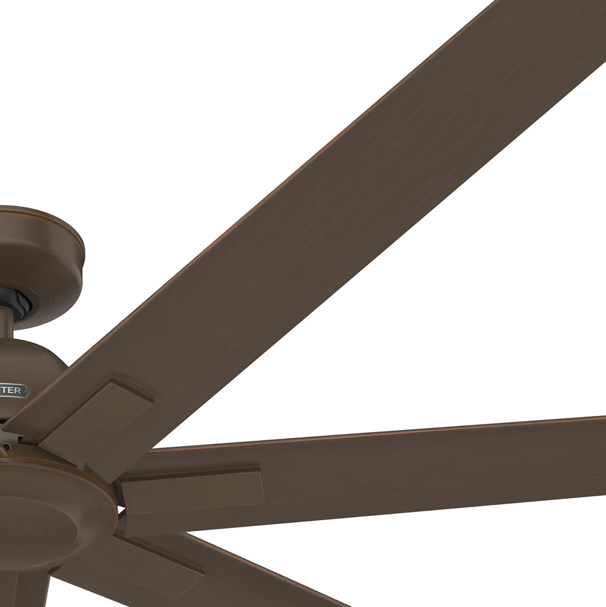 72 inch Downtown ENERGY STAR® Matte Bronze Damp Rated Ceiling Fan and Wall Control