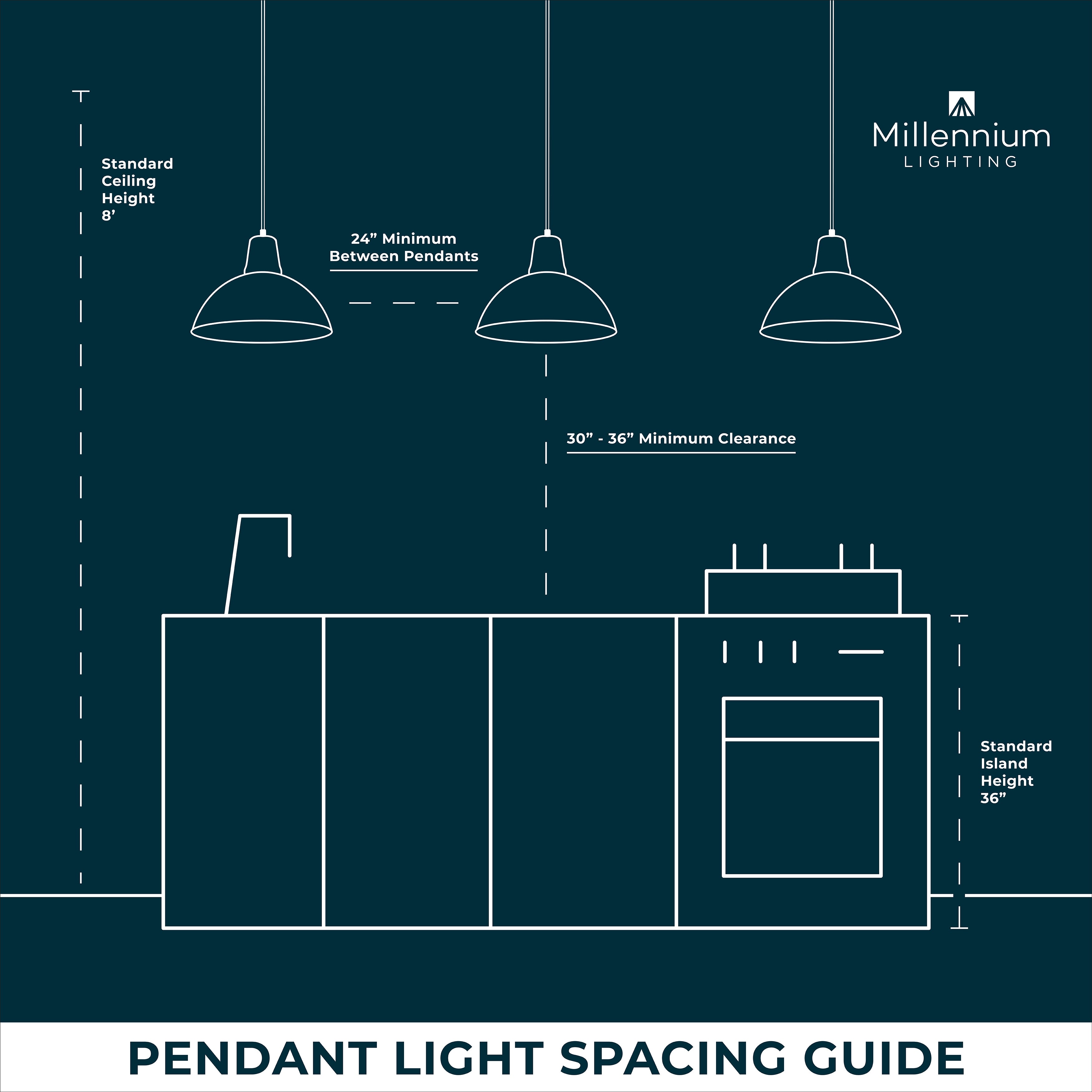 24'' Adorra Polished Nickel 3 Light Pendant