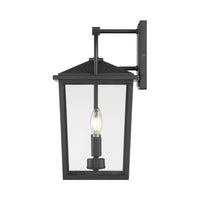9'' Strathden Powder Coated Black 2 Light Lantern
