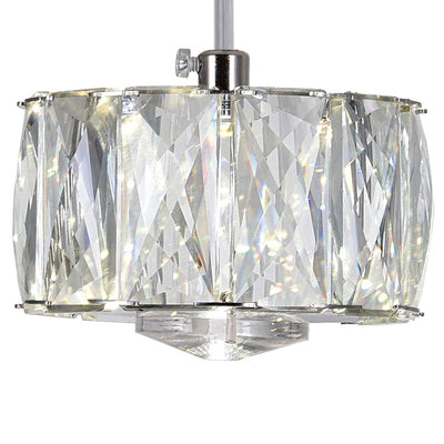 Milan LED Chrome Pendant Light