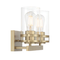14.5'' Lunden Modern Gold 2 Light Bath Vanity