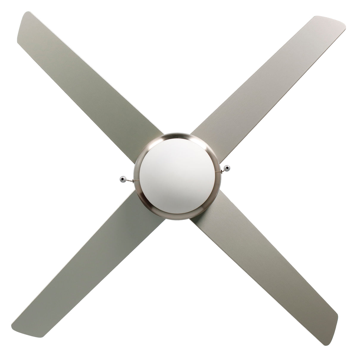 52 Inch Europa IV AC Brushed Nickel Indoor Ceiling Fan 4-Blade Reversible