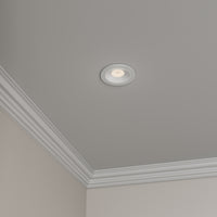 4-inch White Wall Light with 3000K Light, 11W Output and Dimmable LED