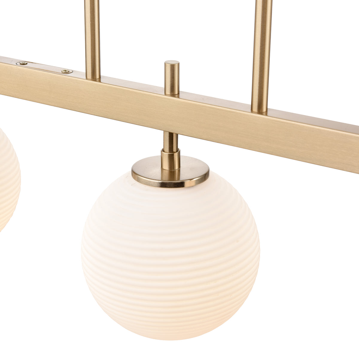 9.25'' Coretta Modern Gold 5 Light Linear Chandelier