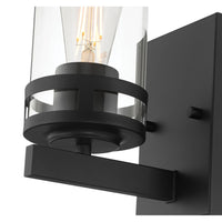 4.5'' Lunden Matte Black 1 Light Wall Sconce
