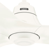 60 inch Arwen ENERGY STAR® Matte White Damp Rated Ceiling Fan with LED Light Kit and Handheld Remote