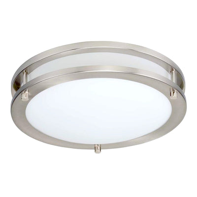 18-inch-Brushed-Nickel-Flush-Mount-Light-with-3000K-Light