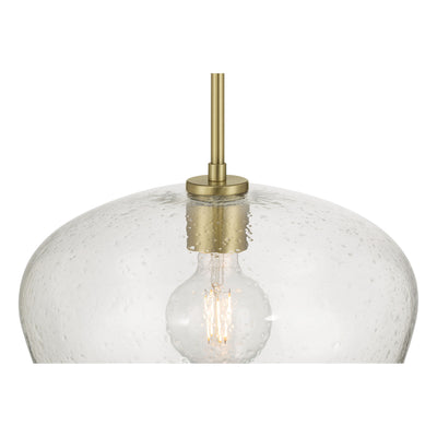 10.5'' Pomari Vintage Brass 1 Light Pendant