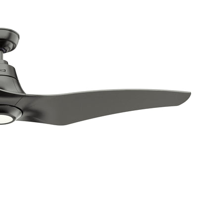 60 inch Arwen ENERGY STAR® Granite Damp Rated Ceiling Fan with LED Light Kit and Handheld Remote