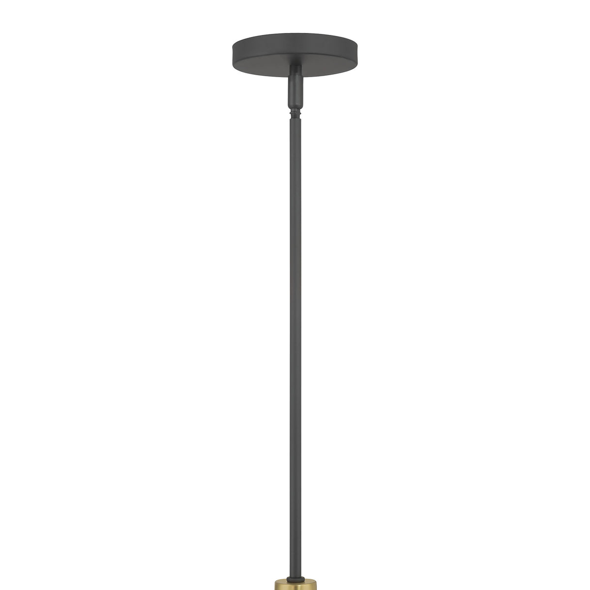 8.75'' Lustria Matte Black 1 Light Mini Pendant