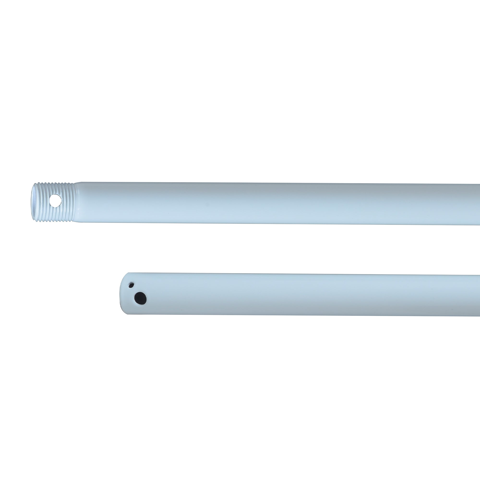 2.5-inch White Fan Downrod
