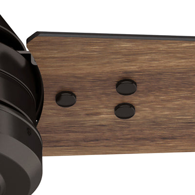 60 inch Cassius ENERGY STAR® Premier Bronze Damp Rated Ceiling Fan and Wall Control
