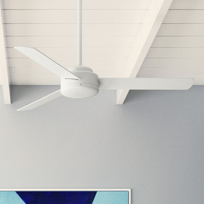 52 inch Presto Matte White Ceiling Fan and Wall Control
