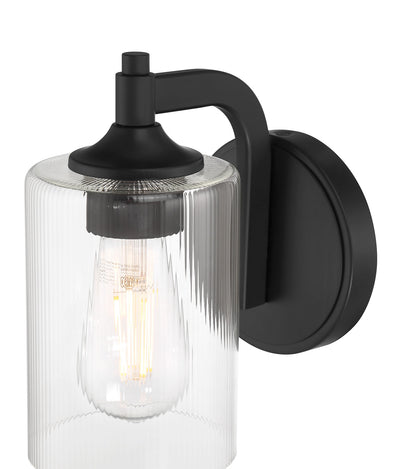 5'' Ryehouse Matte Black 1 Light Wall Sconce