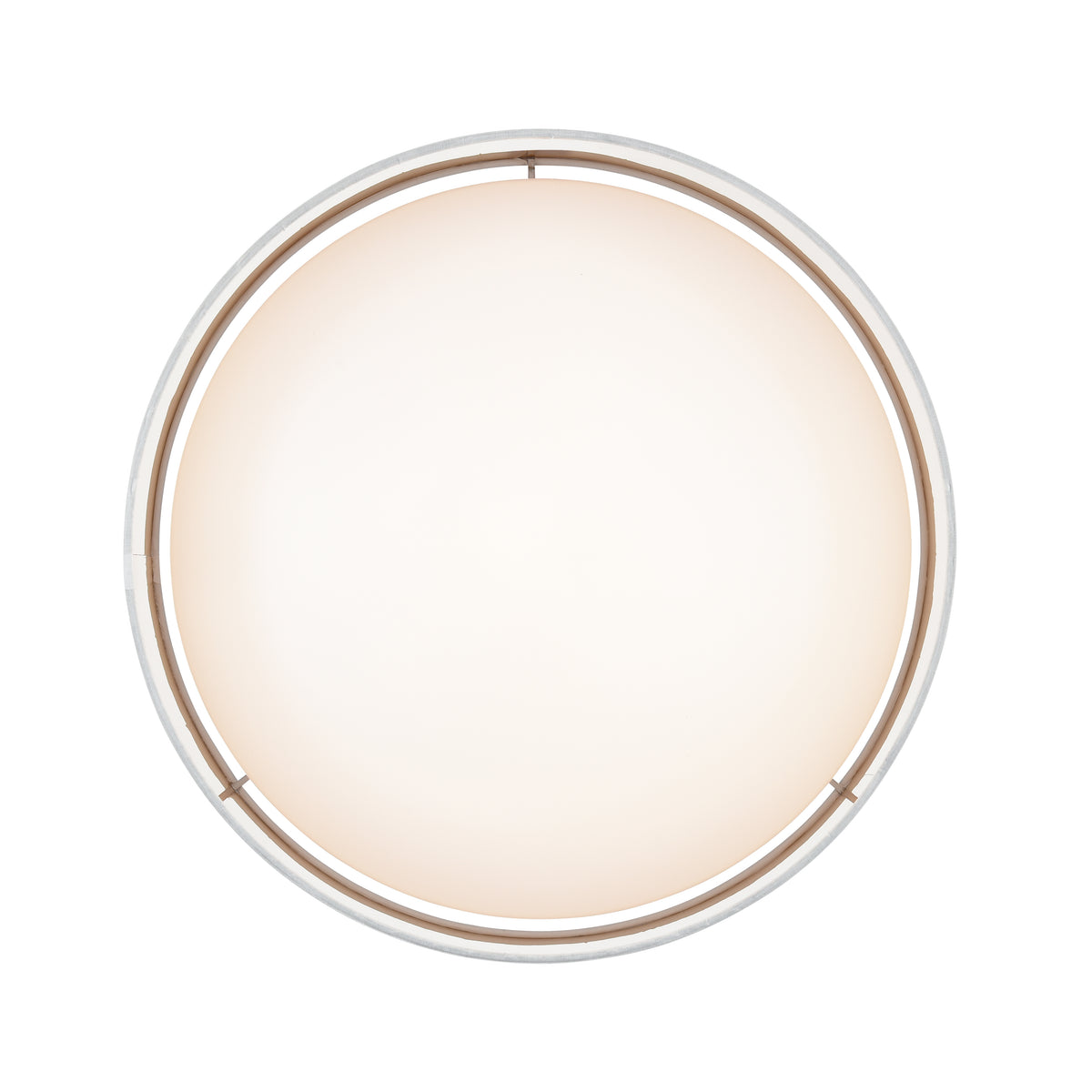 16-inch Rosata White Flush Mount Ceiling Light