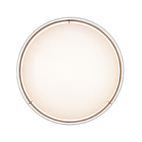 16-inch Rosata White Flush Mount Ceiling Light