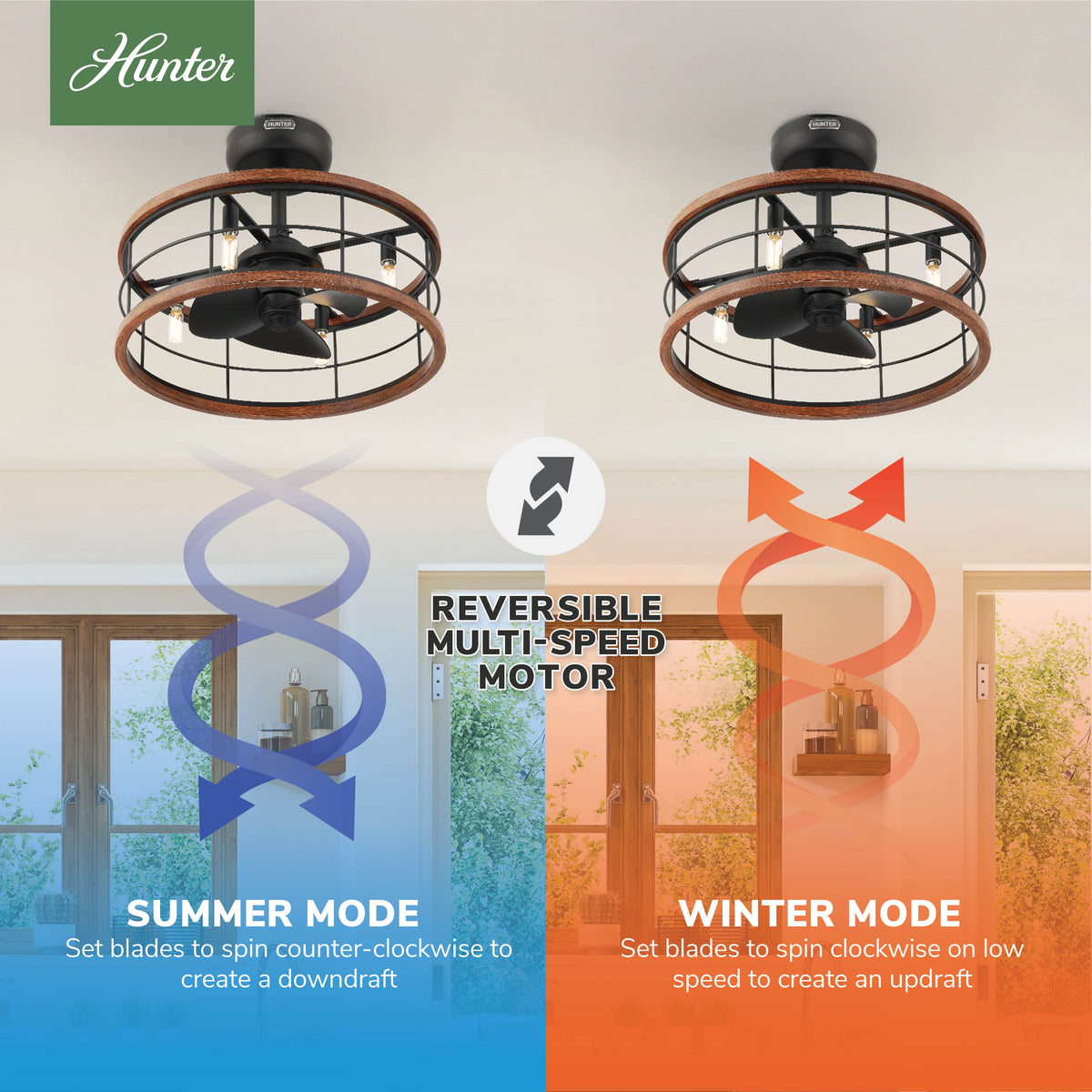 22 inch Bridgette Fandelier Matte Black Ceiling Fan with Light Kit and Handheld Remote