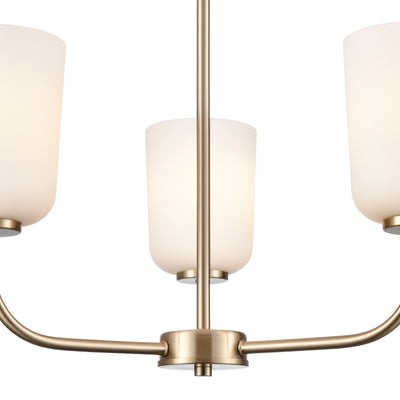 11'' Laphia Modern Gold 3 Light Chandelier