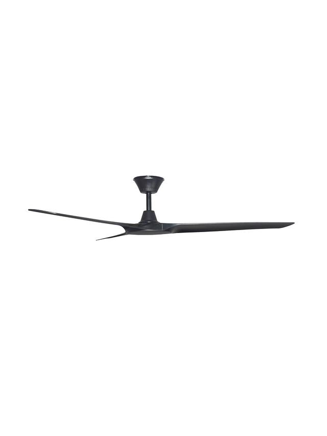 Abyss 56 Inch Black DC Fan IP66 Wet Rated