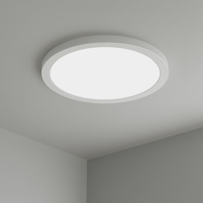 15-inch White Flush Mount Light with 5-CCT Selectable White